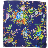 Birds Chirping Silk Pocket Square1